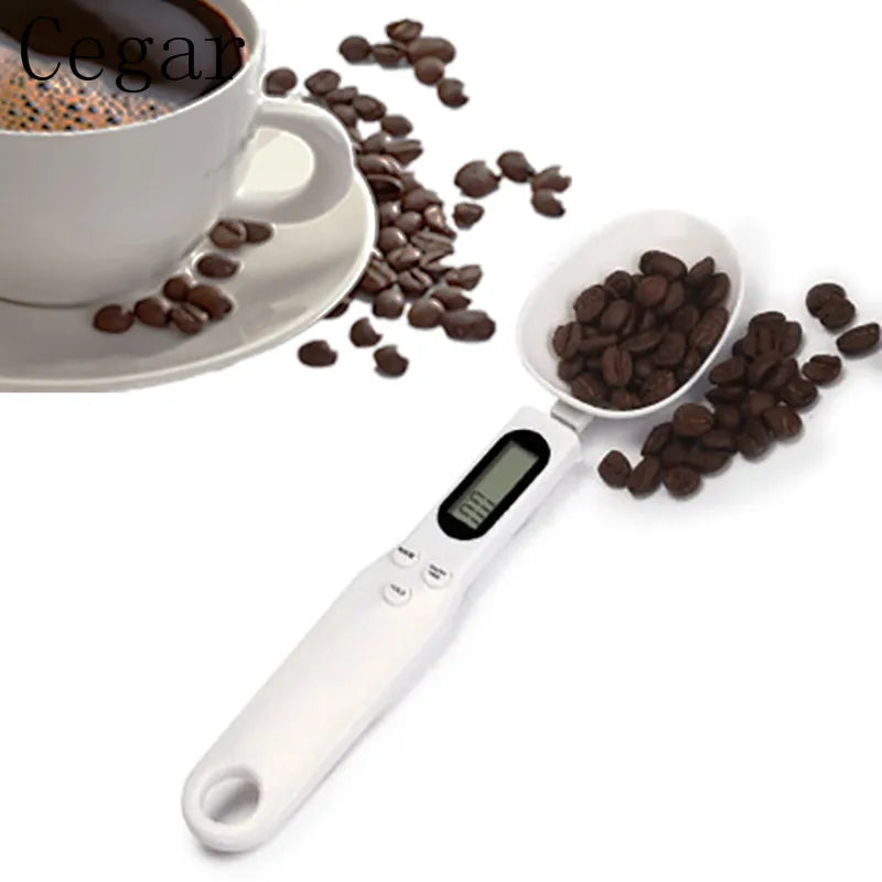 Cuchara Balanza Digital LCD para Proteína, Café y Suplementos Fitness