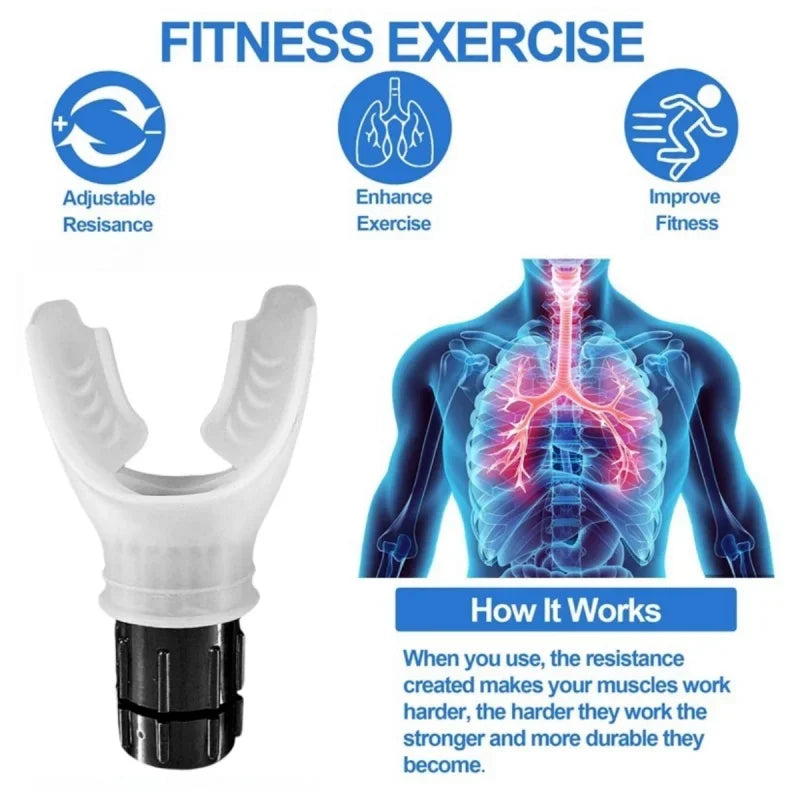 Entrenador de Respiración Ajustable | Respiratory Trainer Fitness