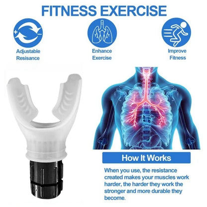 Entrenador de Respiración Ajustable | Respiratory Trainer Fitness