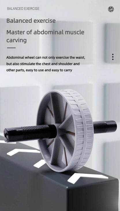 Rueda Abdominal Ab Wheel Antideslizante para Entrenar Abdomen